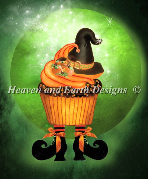Witch Cupcake - Click Image to Close